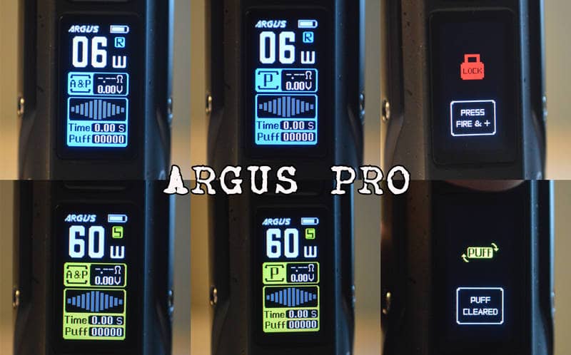 Argus Pro Screen